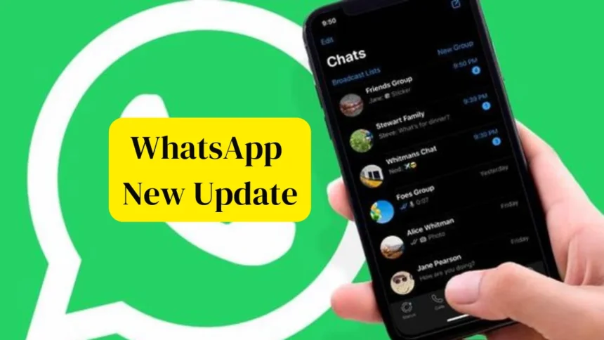 WhatsApp New Update